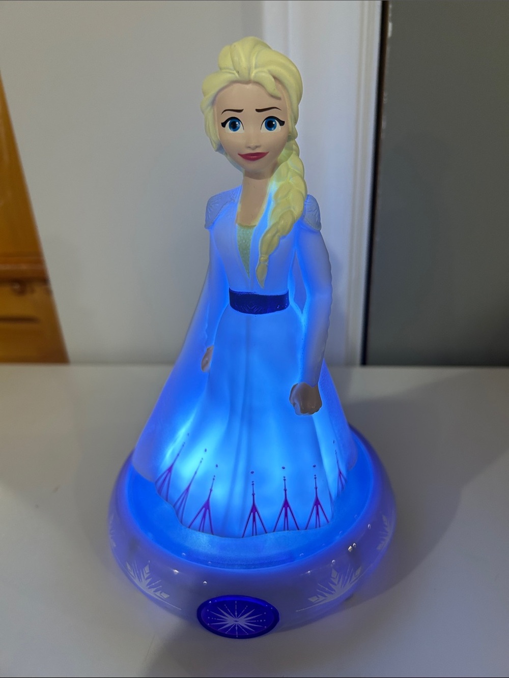 Disney Frozen Elsa Blue Night Light